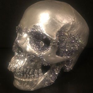 Custom Handmade Embellished Skull